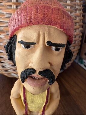 Vintage 2004 NECA Cheech & Chong “Pedro” Head Knocker Bobblehead